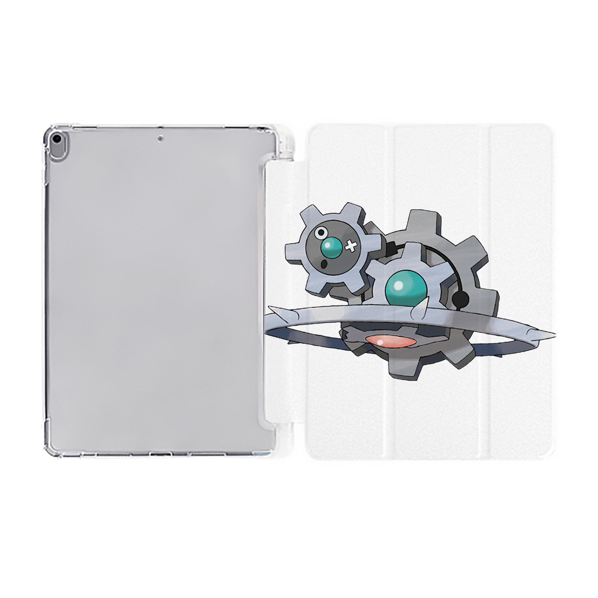 （画像用） ポケットモンスター Pokémon IPad ケース ペン収納付き 三つ折りスタンド PUレザー×シリコン 対応機種9.5/10.5/10.9インチ